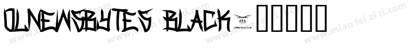 OLNewsbytes Black字体转换